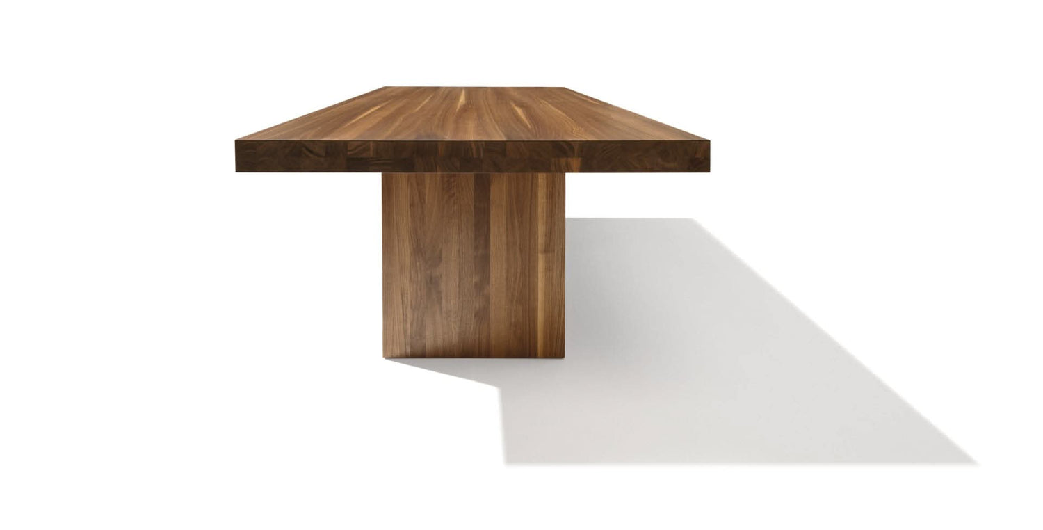 TEAM 7 tema table. photo: TEAM 7 - Available in Canada form The Mattress & Sleep Co.