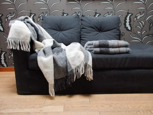 Alpaca Throw in by Brun de Vian-Tiran of France @ TMASC in Canada