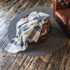 Ecossais Gris Crème (Cream & Grey Plaid) 100% Pure Alpaca Throws by Brun de Vian-Tiran of France @ TMASC in Canada