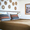 Nuage Blanket in Tabac by Brun de Vian-Tiran of France @ TMASC in Canada
