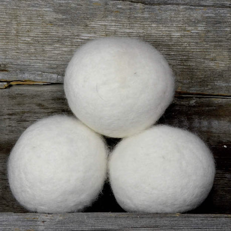 Our Canadian-made wool dryer balls help your laundry dry faster
