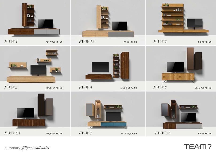 TEAM 7 filigno wall unit 09. photo: TEAM 7 - Available in Canada form The Mattress & Sleep Co.