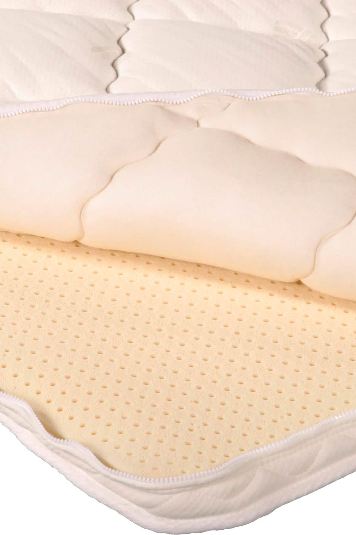 Organic Cotton Mattress Organic Pillow Top Mattress Pad Featherbed